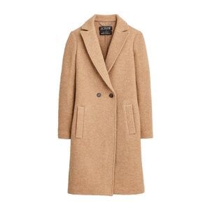 J. Crew Tan Daphne Pea Coat